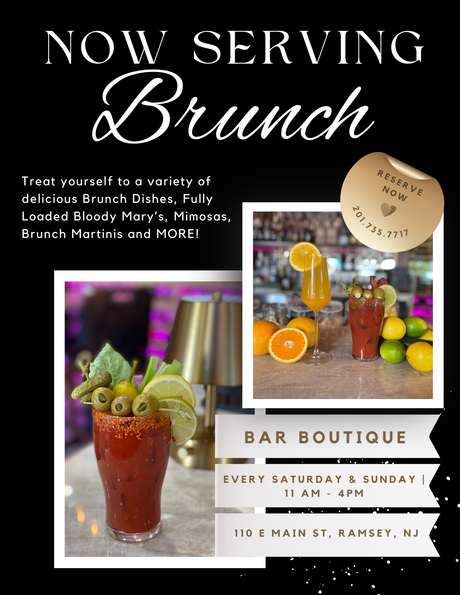 Brunch Homepage PopUp